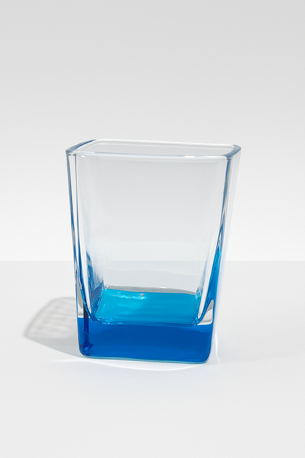 Vaso base azul